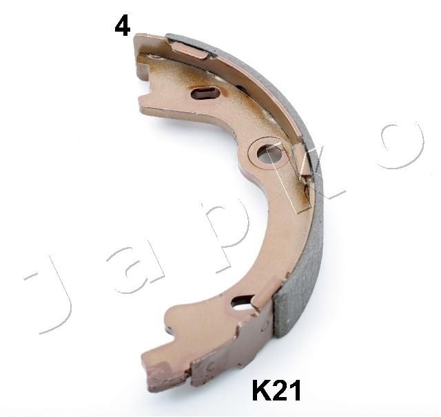 JAPKO 55K21 Brake Shoe Set, parking brake