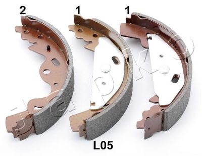 Brake Shoe Set JAPKO 55L05