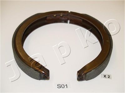 Brake Shoe Set, parking brake JAPKO 55S01