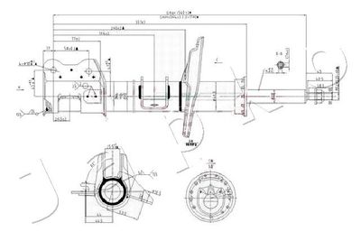 Shock Absorber JAPKO MJ00158
