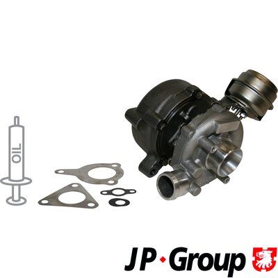 Charger, charging (supercharged/turbocharged) JP GROUP 1117400300