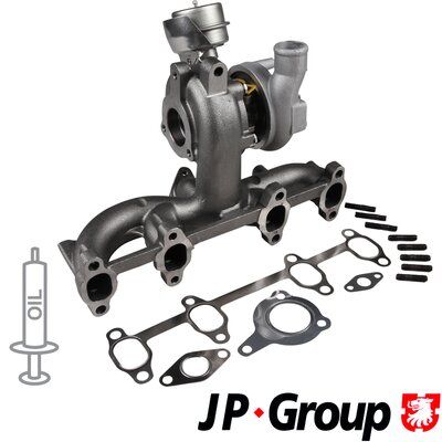 Charger, charging (supercharged/turbocharged) JP GROUP 1117401300