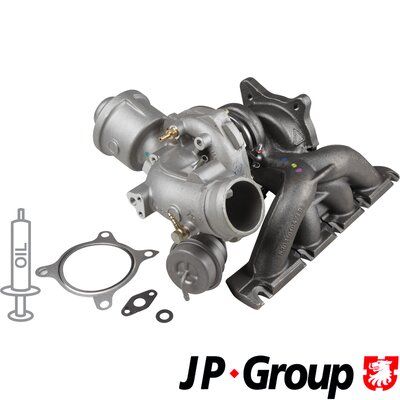 Charger, charging (supercharged/turbocharged) JP GROUP 1117402800