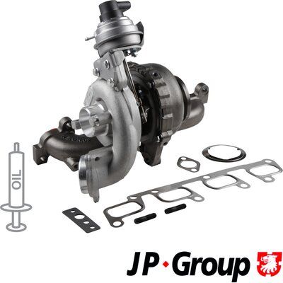 Charger, charging (supercharged/turbocharged) JP GROUP 1117404600