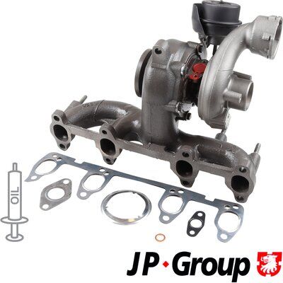 Charger, charging (supercharged/turbocharged) JP GROUP 1117405900
