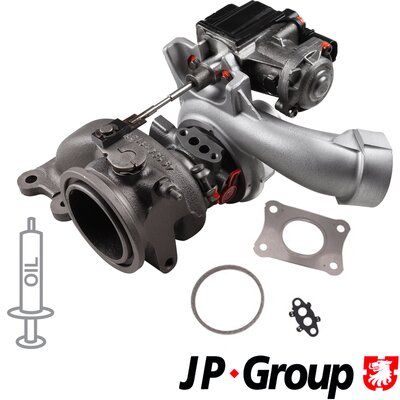 Charger, charging (supercharged/turbocharged) JP GROUP 1117407200