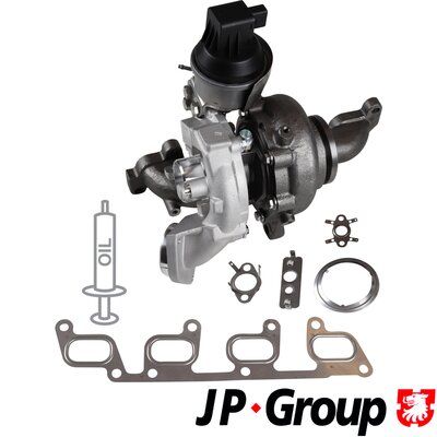 Charger, charging (supercharged/turbocharged) JP GROUP 1117409100