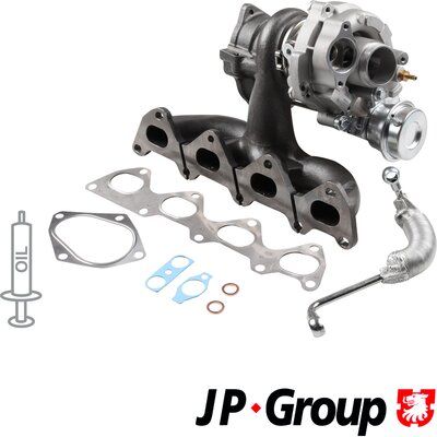 JP GROUP 1117800410 Charger, charging (supercharged/turbocharged)