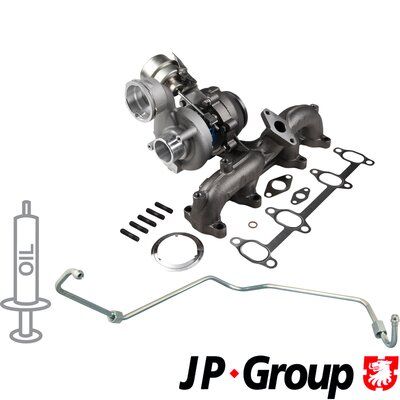 Charger, charging (supercharged/turbocharged) JP GROUP 1117800510