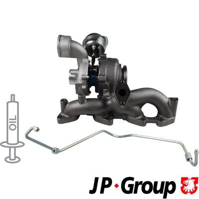 JP GROUP 1117800610 Charger, charging (supercharged/turbocharged)