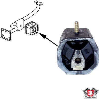 JP GROUP 1117902900 Mounting, engine