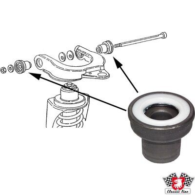 JP GROUP 1140201000 Mounting, control/trailing arm