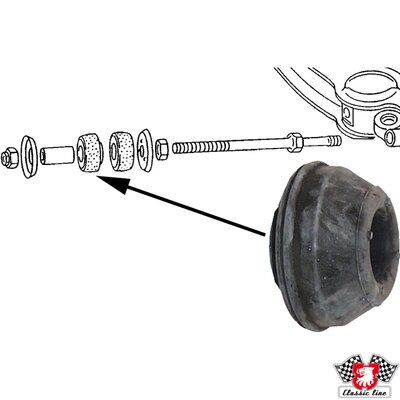 JP GROUP 1140201200 Mounting, control/trailing arm