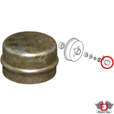 JP GROUP 1151450200 Protection Lid, wheel hub