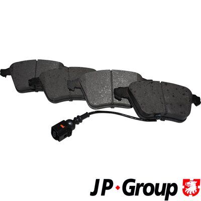 JP GROUP 1163607810 Brake Pad Set, disc brake