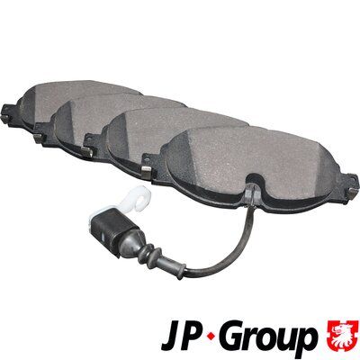 JP GROUP 1163609510 Brake Pad Set, disc brake