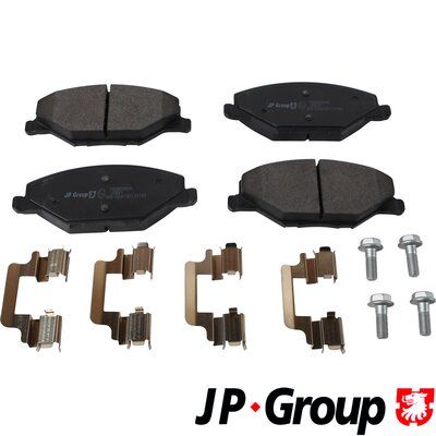 JP GROUP 1163609910 Brake Pad Set, disc brake