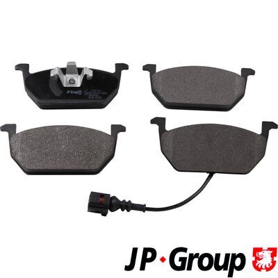JP GROUP 1163614010 Brake Pad Set, disc brake