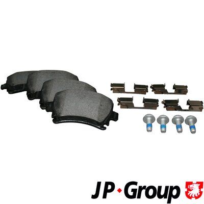 JP GROUP 1163705410 Brake Pad Set, disc brake