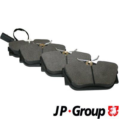 Brake Pad Set, disc brake JP GROUP 1163706110