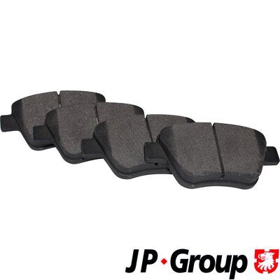 Brake Pad Set, disc brake JP GROUP 1163707210