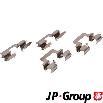 Accessory Kit, disc brake pad JP GROUP 1163750110