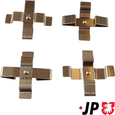 Accessory Kit, disc brake pad JP GROUP 1164006910