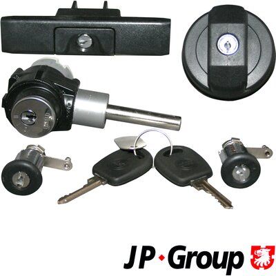 JP GROUP 1187501410 Lock Set, locking system