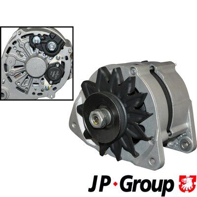 Alternator JP GROUP 1190107400