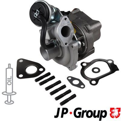 Charger, charging (supercharged/turbocharged) JP GROUP 1217400300