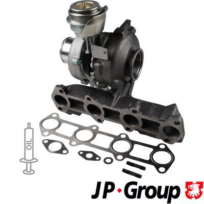 Charger, charging (supercharged/turbocharged) JP GROUP 1217400500