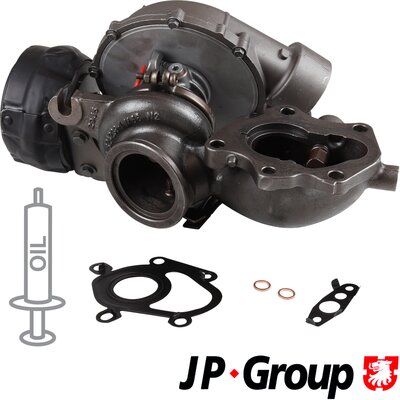 Charger, charging (supercharged/turbocharged) JP GROUP 1217401700