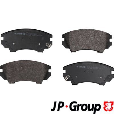 Brake Pad Set, disc brake JP GROUP 1263602410