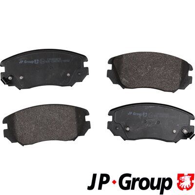 Brake Pad Set, disc brake JP GROUP 1263603810