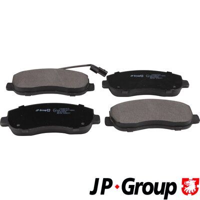 JP GROUP 1263607510 Brake Pad Set, disc brake