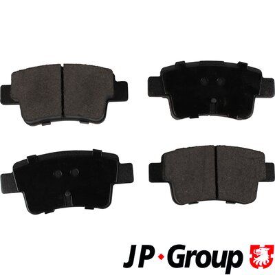 JP GROUP 1263701010 Brake Pad Set, disc brake