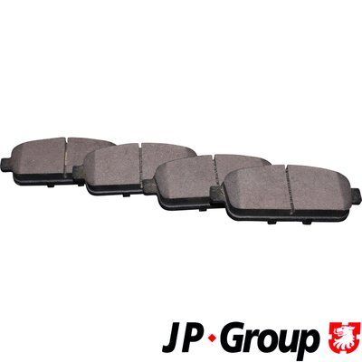 JP GROUP 1263701510 Brake Pad Set, disc brake