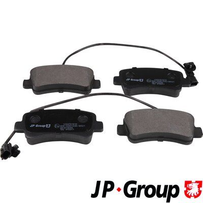 JP GROUP 1263701810 Brake Pad Set, disc brake