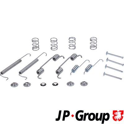 Accessory Kit, brake shoes JP GROUP 1264001210