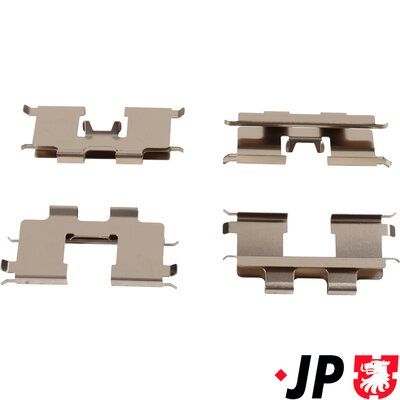 JP GROUP 1264004910 Accessory Kit, disc brake pad