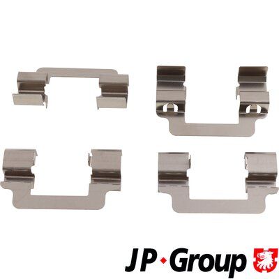 Accessory Kit, disc brake pad JP GROUP 1264005110