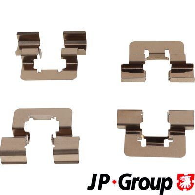 Accessory Kit, disc brake pad JP GROUP 1264005210