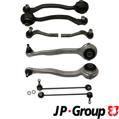 Control/Trailing Arm Kit, wheel suspension JP GROUP 1340102210