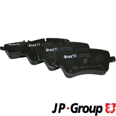 Brake Pad Set, disc brake JP GROUP 1363600710