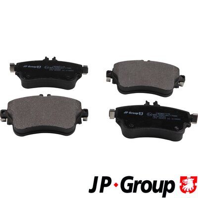 Brake Pad Set, disc brake JP GROUP 1363607110