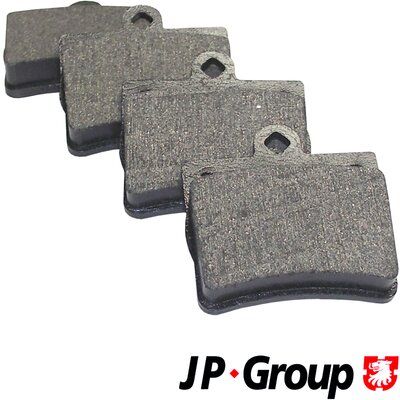 JP GROUP 1363700710 Brake Pad Set, disc brake