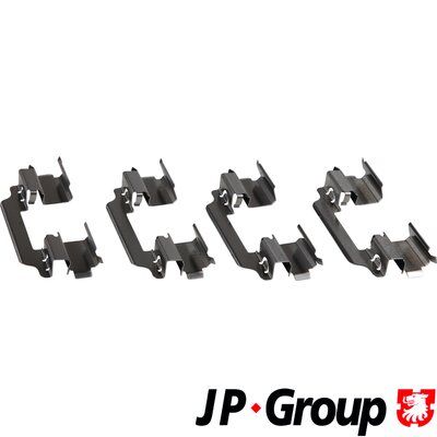 Accessory Kit, disc brake pad JP GROUP 1364002110