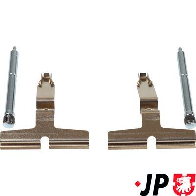 Accessory Kit, disc brake pad JP GROUP 1364004910