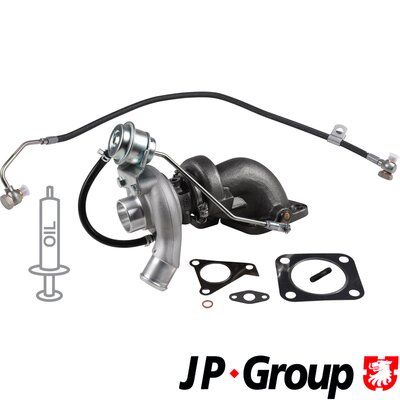 Charger, charging (supercharged/turbocharged) JP GROUP 1517800410