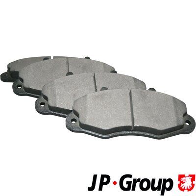 JP GROUP 1563600510 Brake Pad Set, disc brake